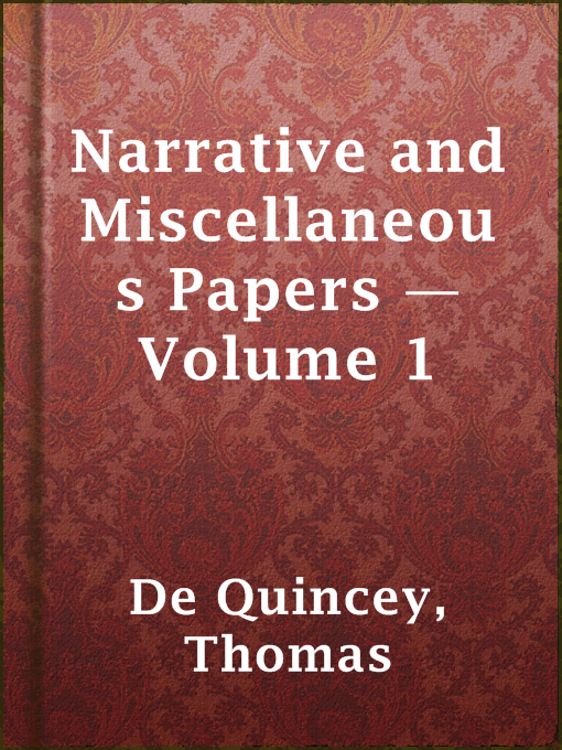 Imagen de portada para Narrative and Miscellaneous Papers — Volume 1